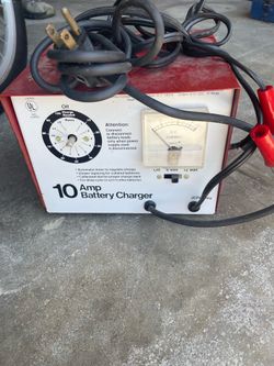 Portable battery charger