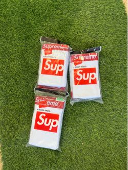 SUPREME WHITE BOXERS S-XL
