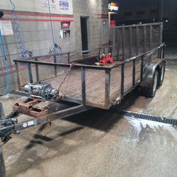 Flatbed Hauler Trailer 