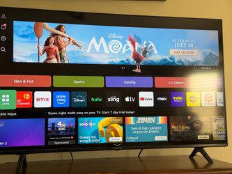 LG 55’ Class UT70 Series. LED 4K UHD Smart Web 05 Television