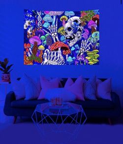 Skull Tapestry 