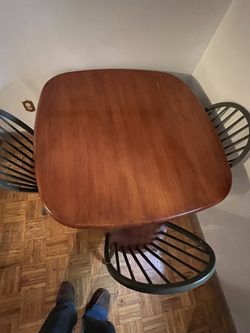 Butcher Block Kitchen Table