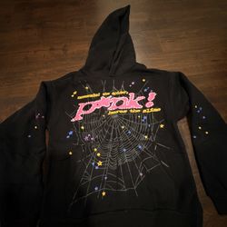 Sp5der Hoodie “p*nk” Size Medium