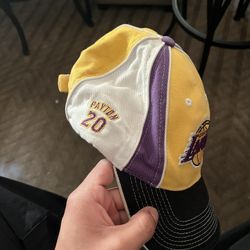 Vintage Lakers Gary Payton Hat