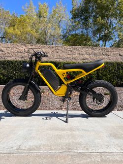 New! Electric Bike, 1500 W, 40mph, Akez E-bike, Black, Red, Blue, Yellow, Free Delivery 🚚 + Lock 🔐