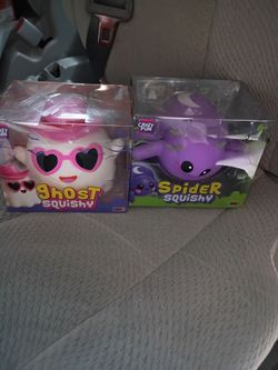 Spider and ghost squishy