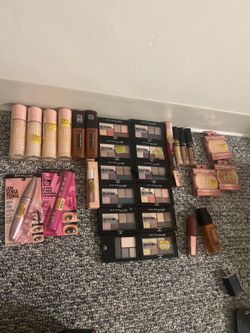 All makeup together