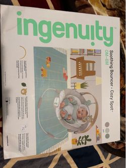 Ingenuity Baby Bouncer (0–6 Months) – New in Box
