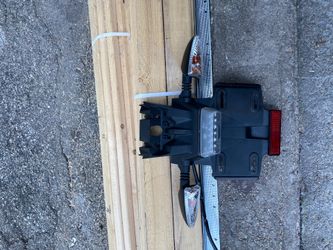 KTM Factory License plate holder