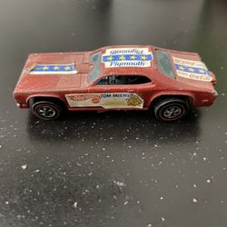 Tom Mcewer 1969 Hot wheel 