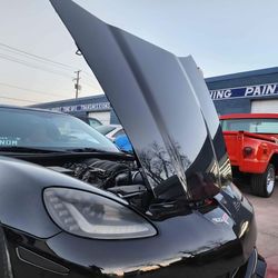 Hood Corvette C6 Oem Black Perfect Condition