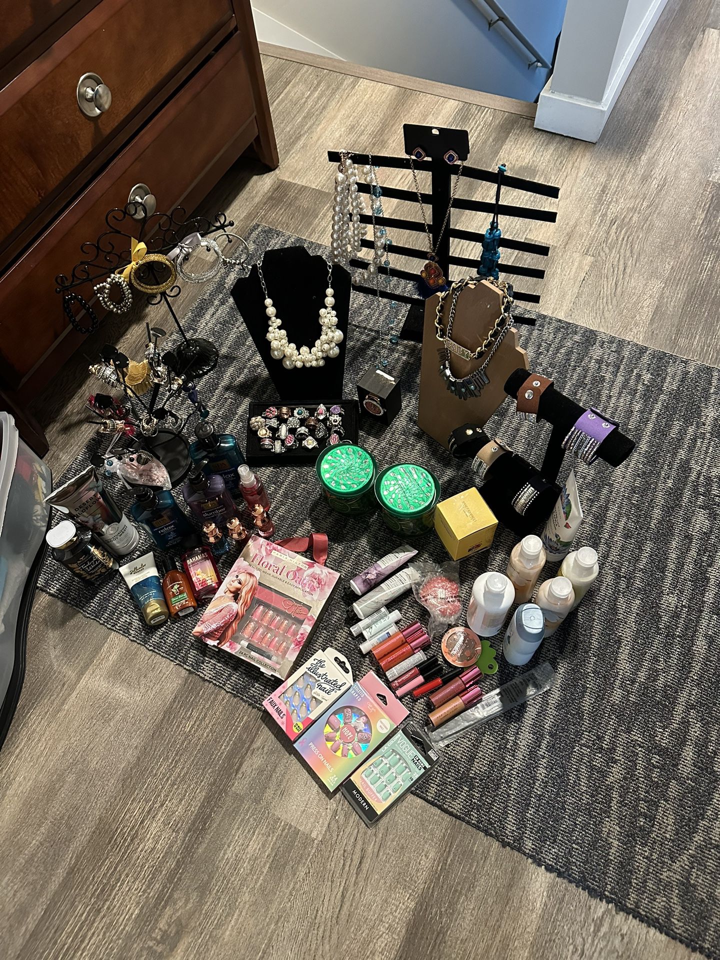 Jewelry and Beauty Products, Etc.
