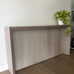 Fluted Console Table