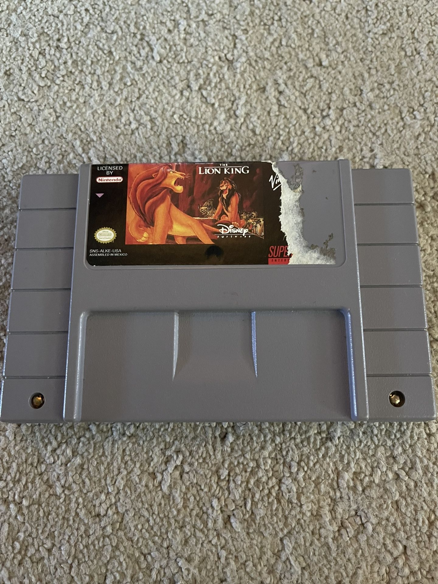 Lion King Super Nintendo