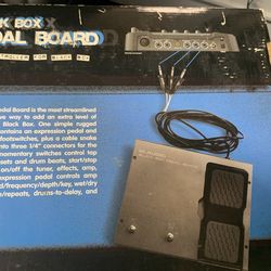 M-Audio Black box -and pedalboard New