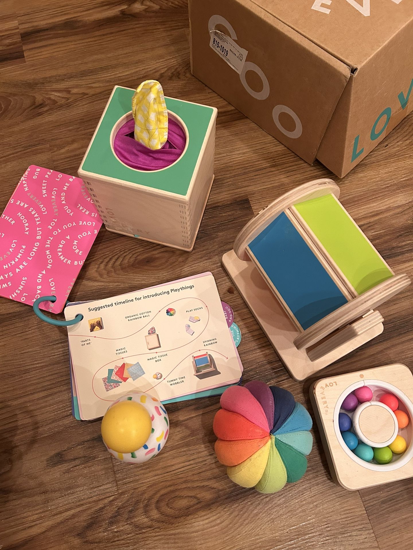 Lovevery 5-6 month Box