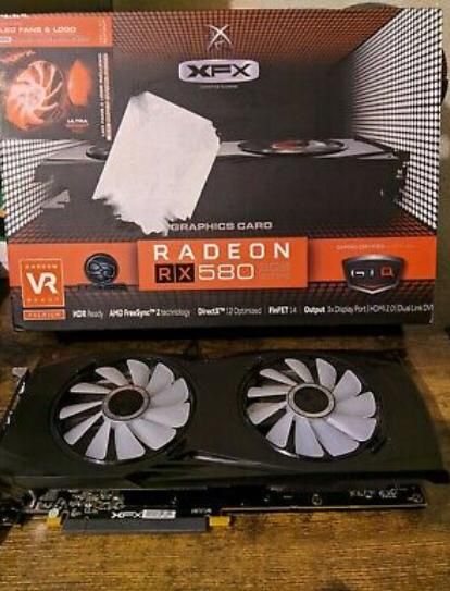 XFX AMD Radeon RX 580 GTR XXX Edition 8GB GDDR5 Graphics Card (RX-580P8DBRR