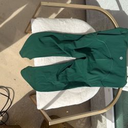 Lulu Green Leggings With Pockets Size 2