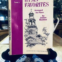 Sheet Music Hymn Favorites Book