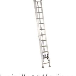 24ft E Aluminum Extension  Ladder 