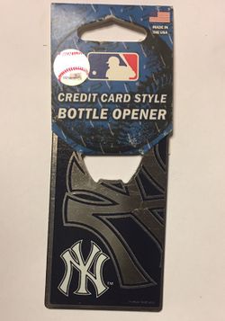 New York Yankees Credit Card Style Bottle Opener