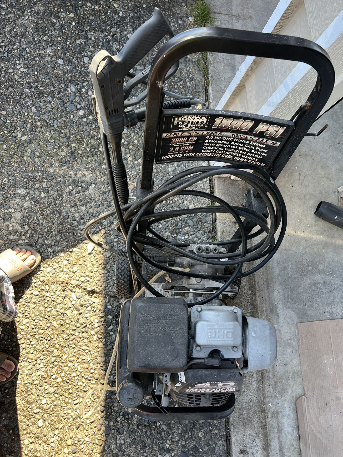 Honda pressure washer