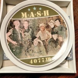 Antique Mash Plate Still In Box With Papers Perfect