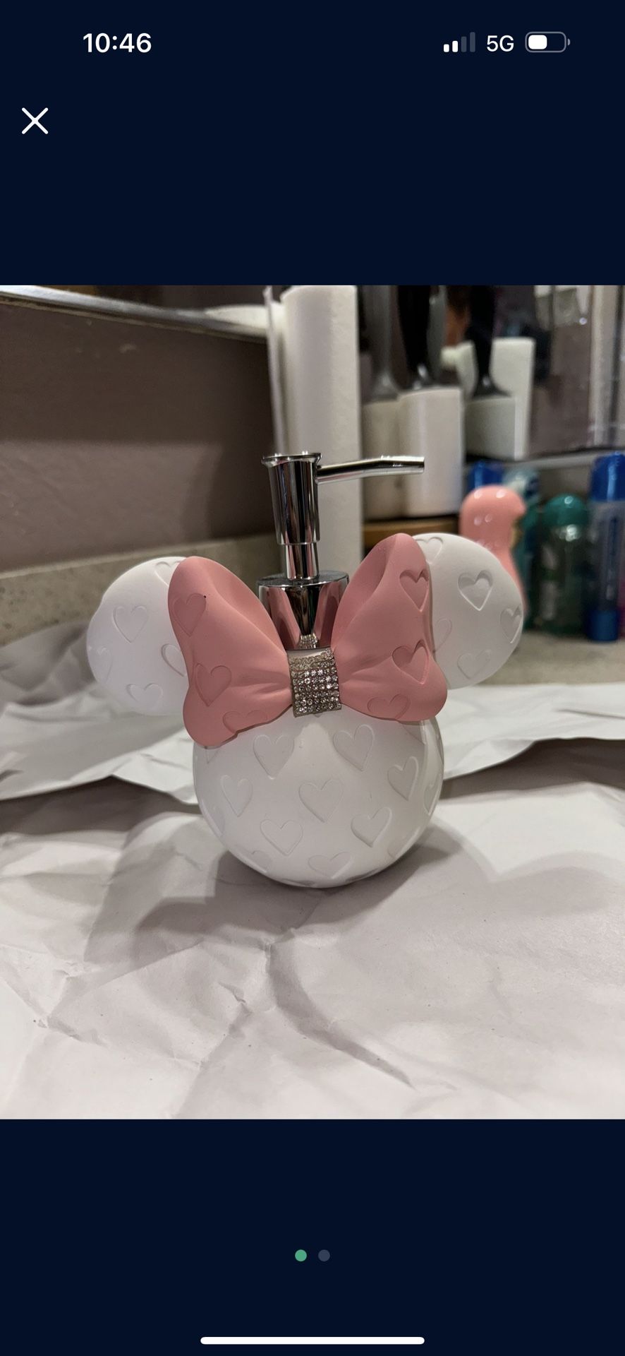Minnie Mouse Soap Dispenser