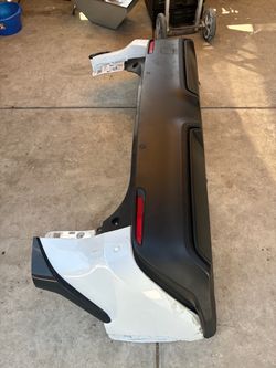 Rear Bumper Cover with Reflectors