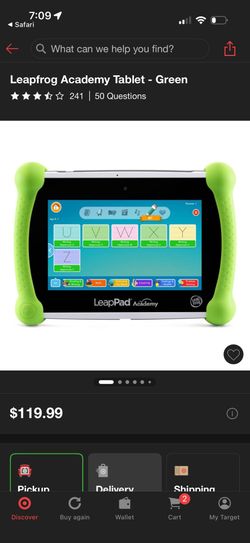 Leap Frog Academy Tablet