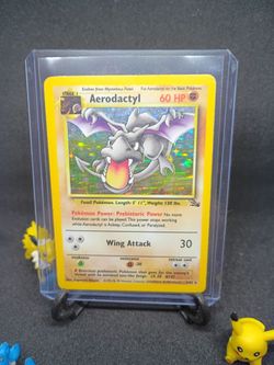 Pokemon 1999 areodactyl holo fossil lp