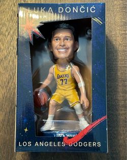 Dodgers Lakers Luka Doncic Bobblehead SGA 8/21