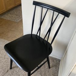Black Metal Chair