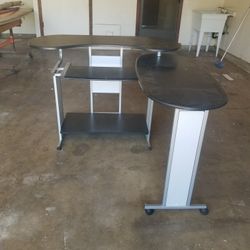Desk, Chair, Space Saver Work Station