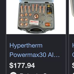 Hypertherm Power max 30 Air Consumables