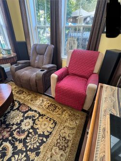 Both great recliners for $150 or will sell separately