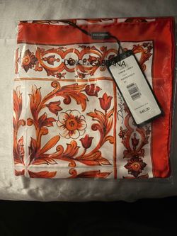 Dolce Gabbana Silk Scarf