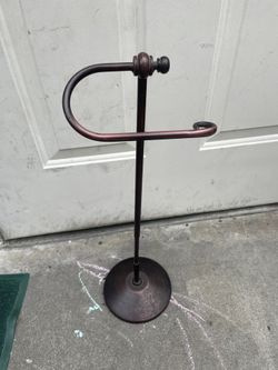 Bronze Toilet Paper Stand/holder