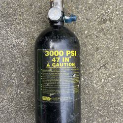 Catalina High Pressure Gas Cylinder 3000psi 47in3