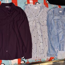 Women’s Shirts Size S / Camisas De Mujer Talla S