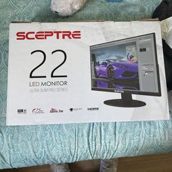 New monitor and new keyboard
