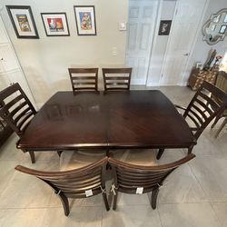 Dining Table With 6 Chairs