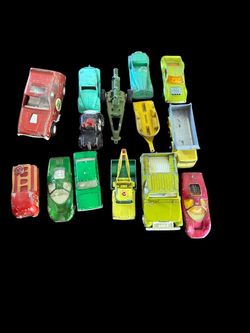 Lot of Vintage Diecast Toy Cars