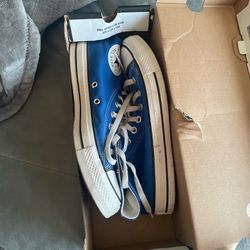 Blue Converse