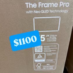 Samsung - 65” Class LS03FW The Frame Pro Neo QLED 4K UHD Art Mode AI Smart TV w/ Wall Mount