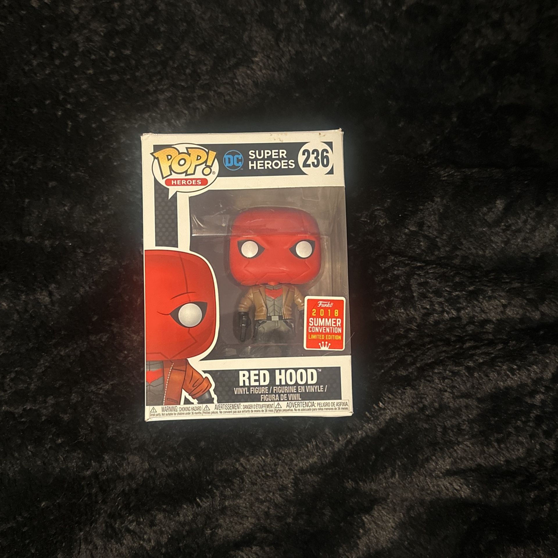 Red Hopd 2018 Summer convention Edition Funko Pop