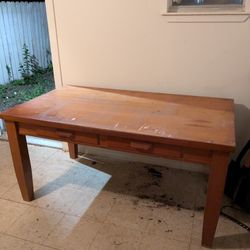 Solid Wood Table 
