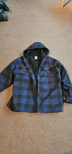Brand new never used size 2xl fleece lined flannel jacket
