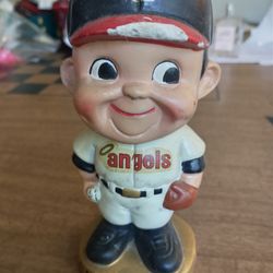 California Angels Bobblehead. Broken.