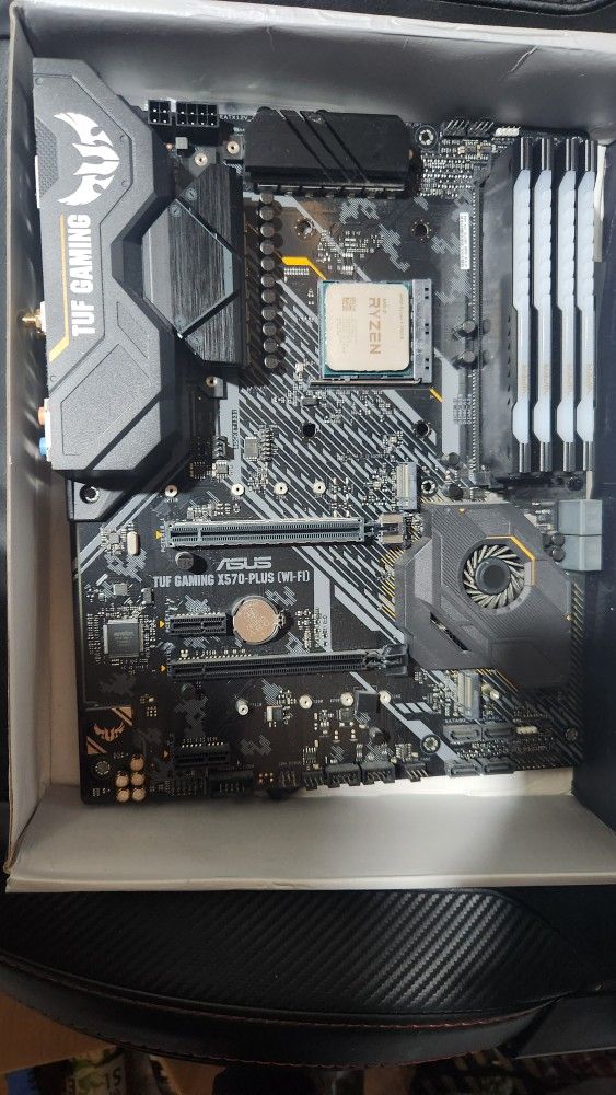 Motherboard, CPU, And RAM Combo